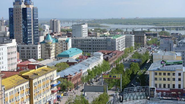 Виды Новосибирска. Архивное фото