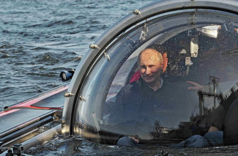 В.Путин посетил остров Гогланд в Финском заливе В.Путин посетил остров Гогланд в Финском заливе
