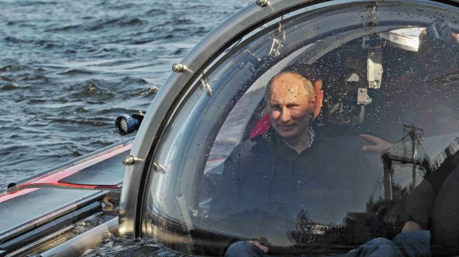 В.Путин посетил остров Гогланд в Финском заливе В.Путин посетил остров Гогланд в Финском заливе