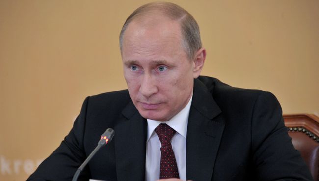 Президент России Владимир Путин. Архив