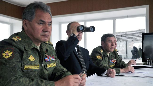 В.Путин наблюдал за военными ученииями на забайкальском полигоне В.Путин наблюдал за военными ученииями на забайкальском полигоне
