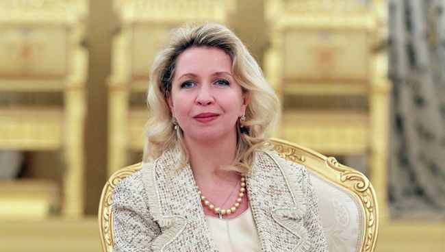 Светлана Медведева в Кремлевском Дворце. Архив Светлана Медведева в Кремлевском Дворце. Архив