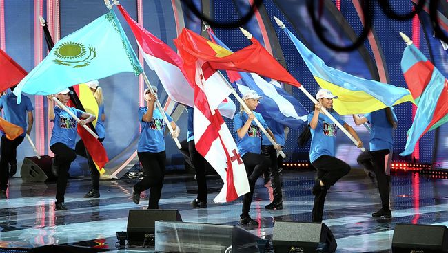 Открытие конкурса Новая волна 2013 в Юрмале. Архивное фото Открытие конкурса Новая волна 2013 в Юрмале. Архивное фото