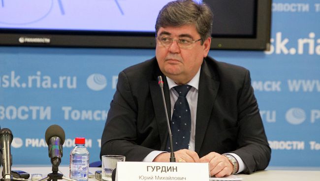 Заместитель губернатора Томской области Юрий Гурдин Заместитель губернатора Томской области Юрий Гурдин