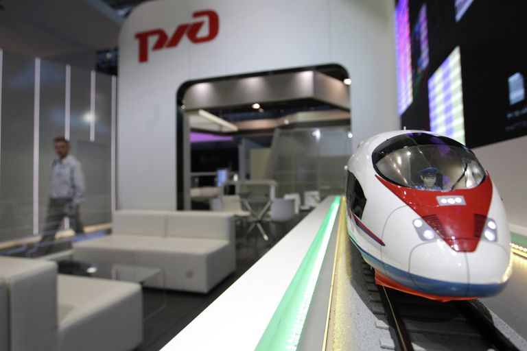 Стенд Открытого акционерного общества Российские железные дороги (ОАО РЖД) Стенд Открытого акционерного общества Российские железные дороги (ОАО РЖД)