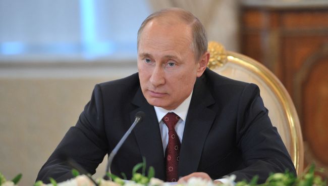 Встреча В.Путина с предстоятелями и главами делегаций поместных православных церквей