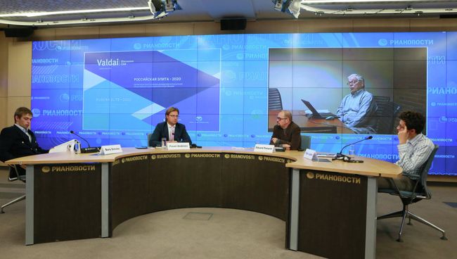 Презентованный в РИА Новости доклад Российская элита —2020