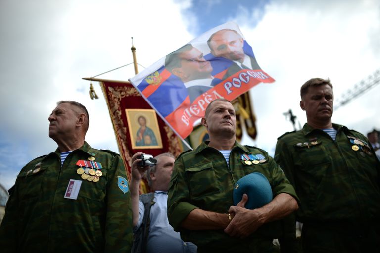 Празднование Дня ВДВ Празднование Дня ВДВ