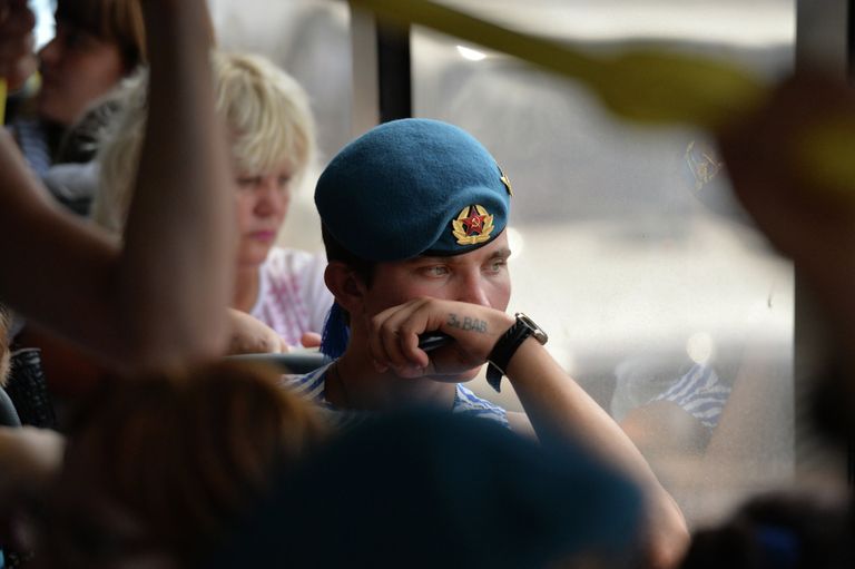 Празднование дня ВДВ Празднование дня ВДВ