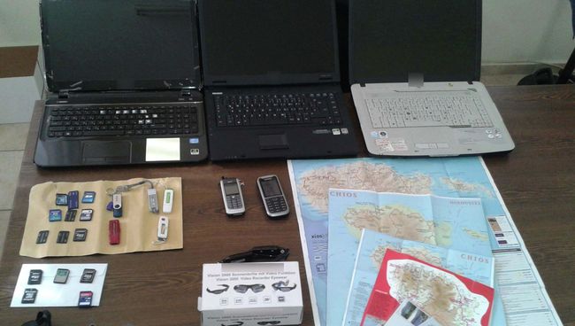 Изъятые вещи у гражданина Германии
