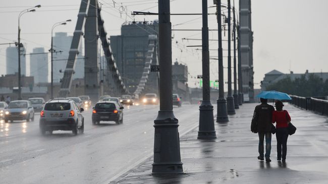 Погода в Москве. Архивное фото