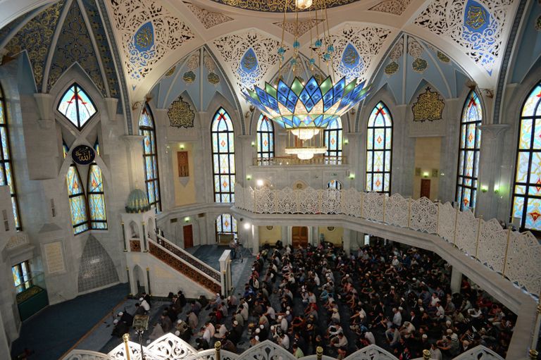 Празднование Ураза-байрама в Казани