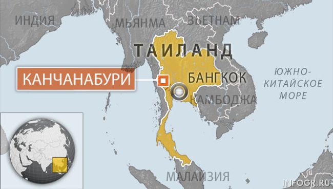 Канчанабури, Таиланд Канчанабури, Таиланд