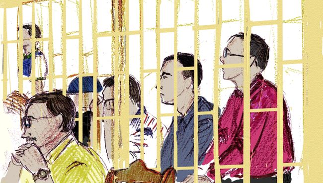 Суд над приморскими партизанами во Владивостоке Суд над приморскими партизанами во Владивостоке