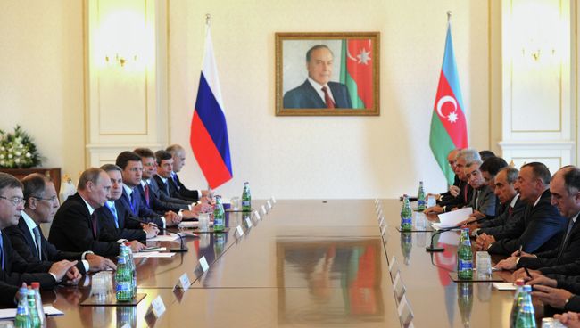 Рабочий визит В.Путина в Азербайджан
