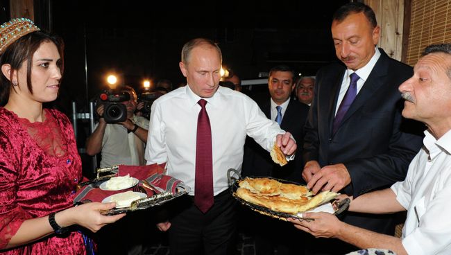 Рабочий визит В.Путина в Азербайджан