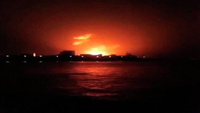 Взрыв на подлодке Синдуракшак в Мумбаи
