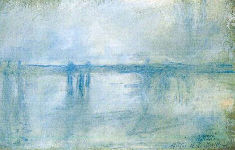 Клод Моне, Мост Черинг-Кросс, Лондон, 1901 Клод Моне, Мост Черинг-Кросс, Лондон, 1901