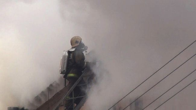 Работа пожарного