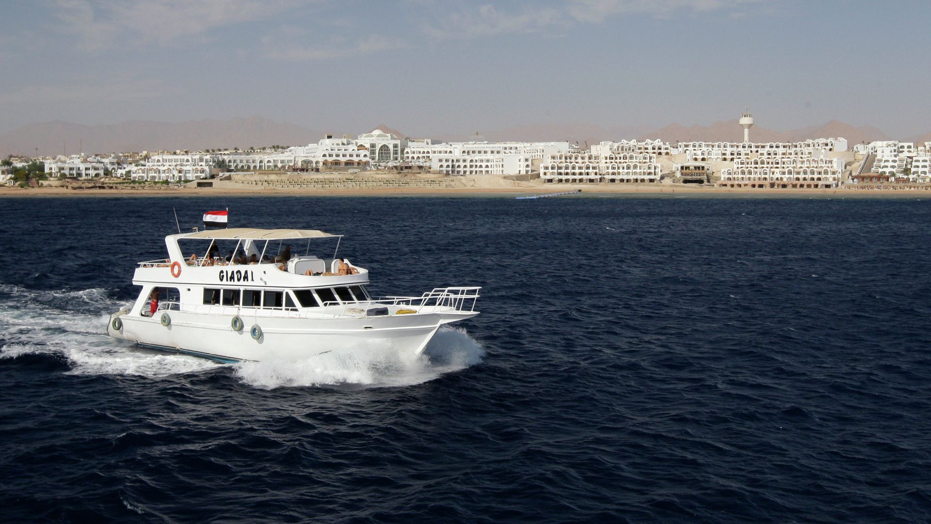 Вид с моря на Шарм-эль-Шейх Вид с моря на Шарм-эль-Шейх - РИА Новости, 1920, 12.03.2026