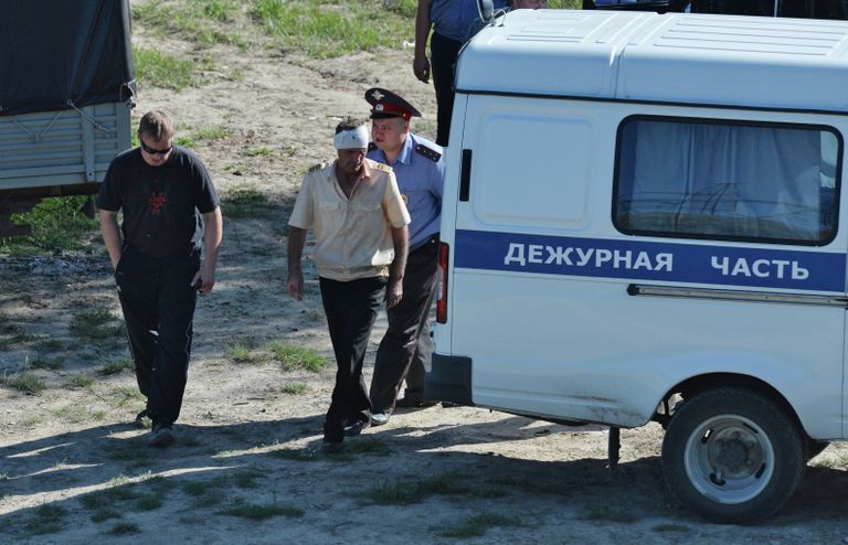 На Иртыше в Омской области столкнулись теплоход и баржа На Иртыше в Омской области столкнулись теплоход и баржа