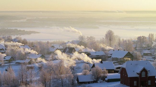 Деревянные дома в Сыктывкаре