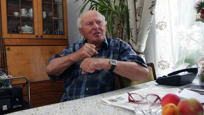 Новосибирский ветеран Василий Лагунников Новосибирский ветеран Василий Лагунников