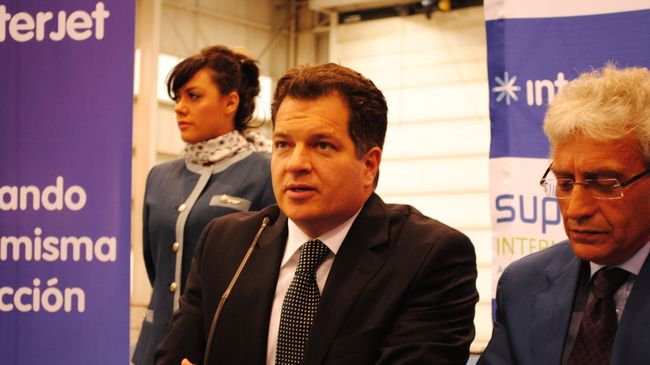 Исполнительный президент Interjet Мигель Алеман Магнани