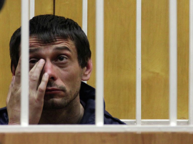 Сергей Помазун, задержанный по подозрению в убийстве шести человек Сергей Помазун, задержанный по подозрению в убийстве шести человек