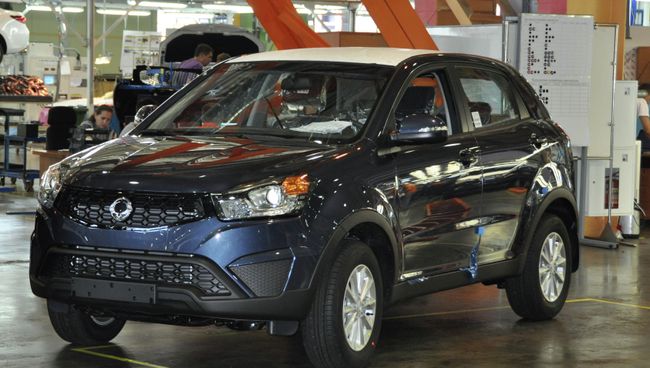 Обновленный кроссовер SsangYong Actyon Обновленный кроссовер SsangYong Actyon