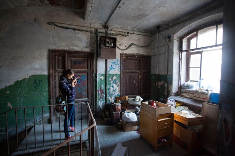 Прогулка по крышам Петербурга