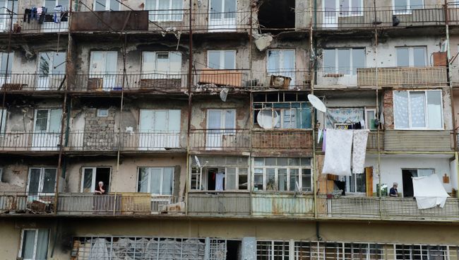 Аварийный дом. Архивное фото