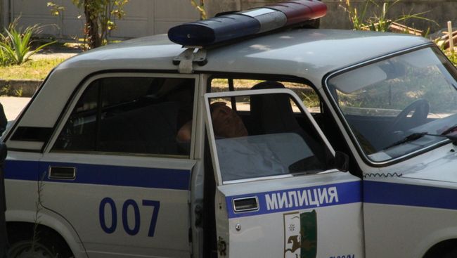 Милиция Сухума. Архивное фото