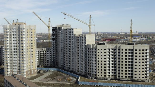 Строительство жилого комплекса Строительство жилого комплекса