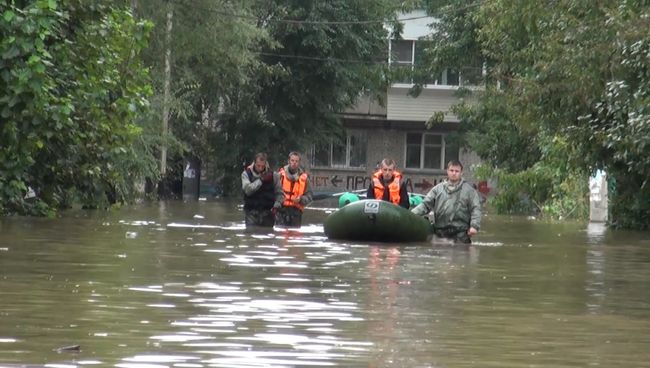 Разбушевавшийся Амур, или Как живут люди в затопленном Хабаровске