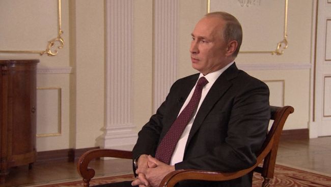 Путин об интервенции в Сирию, Навальном и запрете гей-пропаганды в РФ