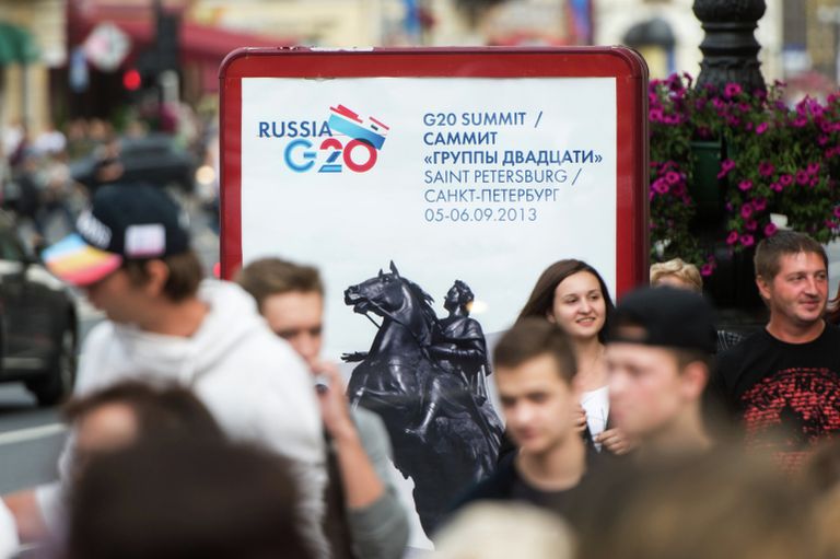 Санкт-Петербург накануне саммита G20 Санкт-Петербург накануне саммита G20