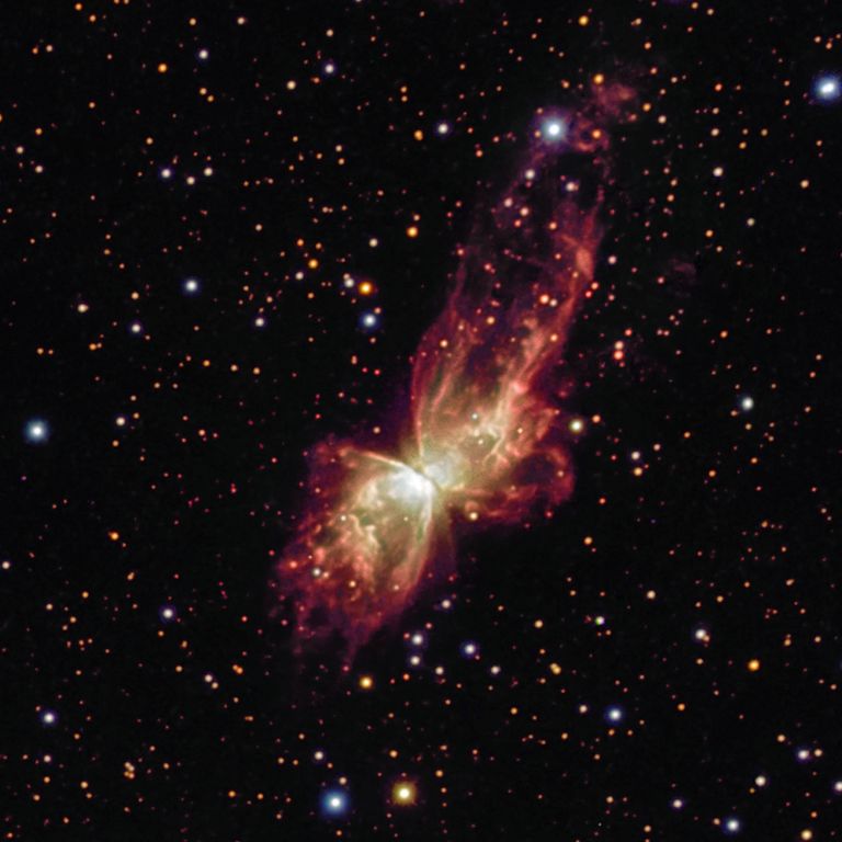 Биполярная планетарная туманность NGC 6302 Биполярная планетарная туманность NGC 6302