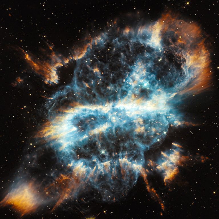Биполярная планетарная туманность NGC 5189 Биполярная планетарная туманность NGC 5189