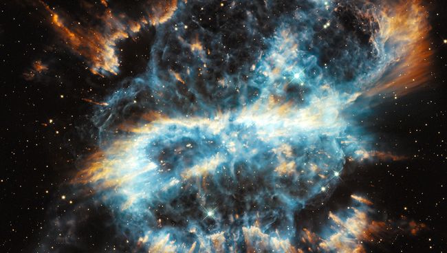 Биполярная планетарная туманность NGC 5189 Биполярная планетарная туманность NGC 5189