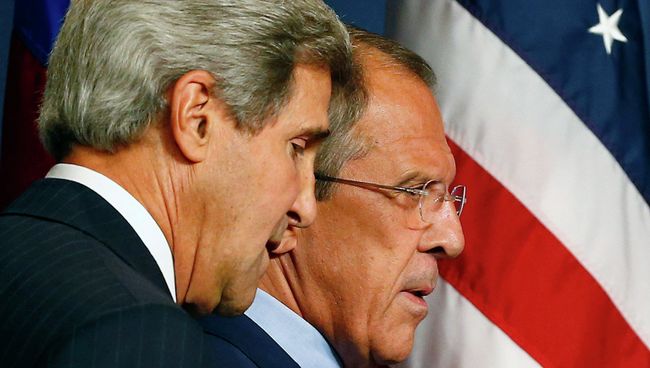 Встреча Сергея Лаврова и Джона Керри по Сирии