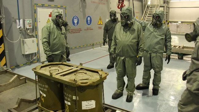 Уничтожение боеприпасов сложной конструкции на объекте утилизации химического оружия, архивное фото, Пензенская область Уничтожение боеприпасов сложной конструкции на объекте утилизации химического оружия, архивное фото, Пензенская область
