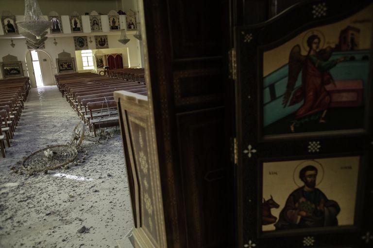 Боевые действия в христианском городе Маалюля Боевые действия в христианском городе Маалюля