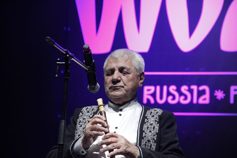 Дживан Гаспарян на музыкальном фестивале WOMAD Дживан Гаспарян на музыкальном фестивале WOMAD