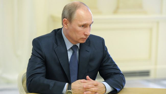 Президент России Владимир Путин. Архивное фото Президент России Владимир Путин. Архивное фото