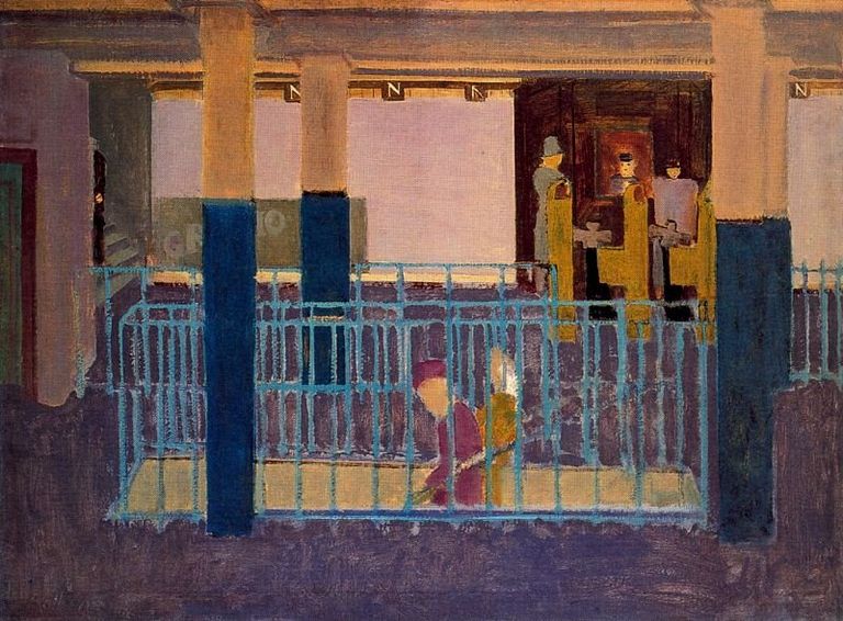 Марк Ротко Вход в метро, 1938 Марк Ротко Вход в метро, 1938