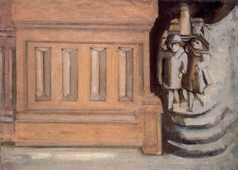 Марк Ротко Уличная сцена, 1937 Марк Ротко Уличная сцена, 1937