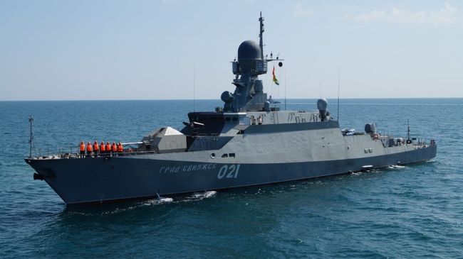 Малый ракетный корабль (МРК) нового поколения Град Свияжск Малый ракетный корабль (МРК) нового поколения Град Свияжск