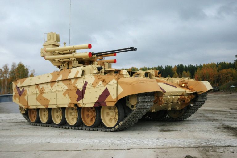Боевая машина огневой поддержки танков Терминатор Боевая машина огневой поддержки танков Терминатор