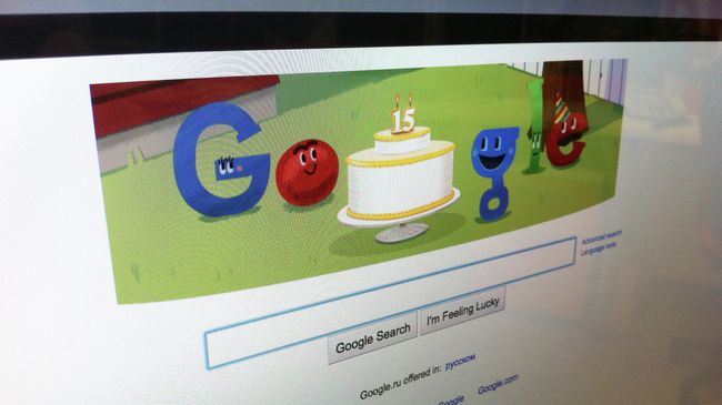 Скриншот сайта Google Скриншот сайта Google